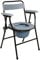 Nachttisch-Toilettenstuhl, Nachttisch-Toilettenstuhl, Nachttisch-Toilettenstuhl, klappbare, leichte Toilettenstuhl-Einlagen, klappbare Badezimmerstütze mit abnehmbarem Töpfchen, tragbare Toilette