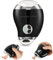 LOPHE Electric Nail Clipper, 3 Speeds LCD Digital Display and LED Light, USB Rechargeable Double-Headed Trimmer and Polishe, Fingernail Trimmer for Baby, Kids, Seniors, Caregivers (Black)