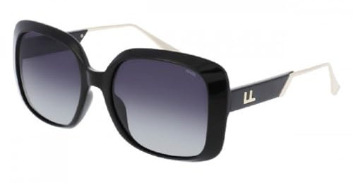INVU Damen Sonnenbrille B2334 A Polarisierte Gläser 100% UV PROTECT Schwarz, Schwarz