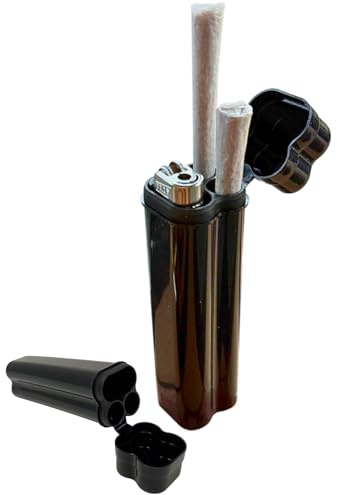 EKNA Custodia joint 3 in 1, antiodore – Caso Antiodore – Fuoco – Portaoggetti – Contenitore Impermeabile e Discreto per Viaggi e Attività All’Aperto, Nero, Casual