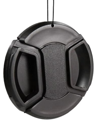 Generisch Kameraobjektivkappe Set | Schutzlinsenabdeckungen | Center Pinch-Mechanismus, Nicht rutsches Griff, kompatibel mit, Nikon, perfekt für Fotografen, Videografen, Inhaltsersteller F