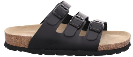 Rohde Sunny`s Pantolette Damen Hausschuhe Sandale 5615 90 schwarz