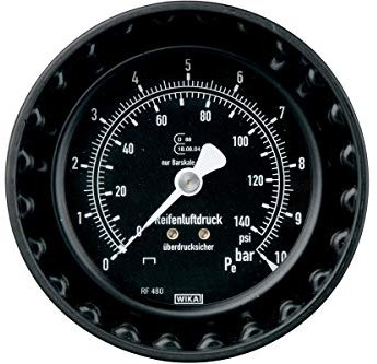 Metabo Manometer mit Schutzkappe 0-10 Bar, 7823672327