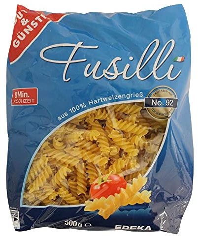 Gut & Günstig Fusilli 500g