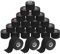 ALPIDEX 24 Rollen Kinesiologie Tape 5 m x 5,0 cm Viele Farben Anwendungsbroschüre Elastisch Wasserfest Hautfreundlich Physio Muskel Tape Set, Farbe:schwarz