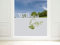 GRAZDesign Fensterfolie Bad Blickdicht - Sichtschutzfolie Wellnessoase Badezimmer - für Dusche & Fenster - 80x57cm / Silbergrau