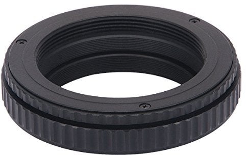 Haoge Macro Focus Lens Mount Adapter Built-in Focusing Helicoid for M42 42mm Screw mount Lens to M42 42mm Screw mount Camera 12mm-17mm