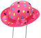 Widmann 68574 - Clown-Hut, Mini-Melone, Minihut, Hut, Mütze, Kostüm, Karneval, Mottoparty