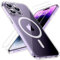 TOCOL für iPhone 14 Pro Hülle für Magsafe, Vollständiger Kameraschutz Nie Vergilbung Stoßfest Kratzfest Magnetisch Handyhülle für iPhone 14 Pro Case, Transparent