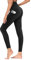 TNNZEET Leggings Damen High Waist mit Taschen Sporthose Blickdicht Sportleggins Lang Weiche Yogahose Elastische Hosen Sport Gym Laufhose(Schwarz,S-M)