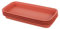 WEKADRIN 4piezas Bandeja Rectangular para Macetas De Recoge Agua Plástico Duradero para Plantas De Interior Color Terracota