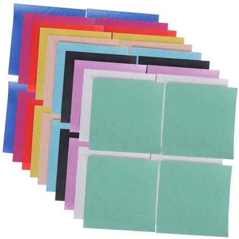 HAPINARY 40 Blatt Goldpuderpapier Glitzerpapier Bastelpapier Glitzerpapier Glitzerkarton Papier Dekorpapier Bastelpapier Bastelpapier Glitzerkartonpapier Glitzer Origami Papier