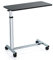 Elite Care Over bed table with 4 castors and height adjustable top - raises with 1 finger ECOBT