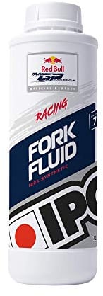 IPONE - Olio per Forcelle Moto - Fork Fluid 7-100% Sintetico - Anti-Frizione e Anti-emulsione - 1L