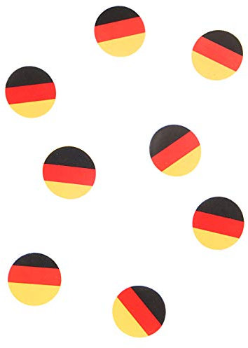 150 Deutschland-Fahnen als Konfetti 18g - Bunt