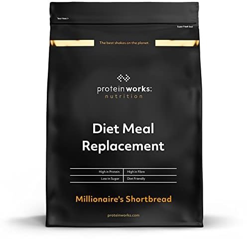 THE PROTEIN WORKS - Substitut De Repas Diététique | Shake Repas 250 Calories | Perte de poids | Healthy diet | 14 Servings | Biscuit Choco-Caramel | 1kg