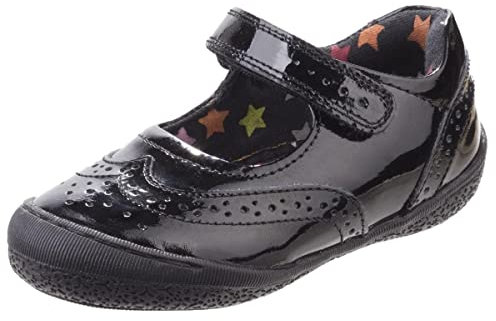 Hush Puppies Boy's Girl's Rina Mary Janes, Black, 8 UK Child