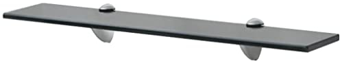 vidaXL Étagère Murale pour Salon Chambre Salle de Bain Verre 60 x 10 cm 8 mm