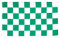 AZ FLAG Bandiera A Scacchi Verdi E Bianchi 90x60cm - Bandiera Scacchiera Verde E Bianca 60 x 90 cm