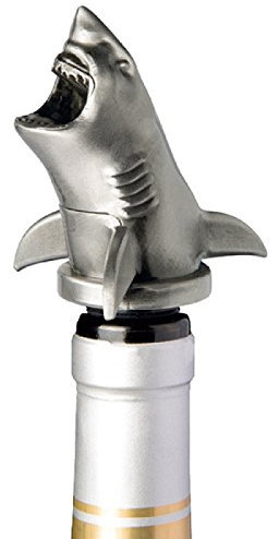 Chris's Stuff Weinbelüfter aus Edelstahl, Deluxe-Dekanter-Ausgießer für robusten Rot- und Weißwein, Amore Flaschenausgießer/Stopper und Luftdiffusor