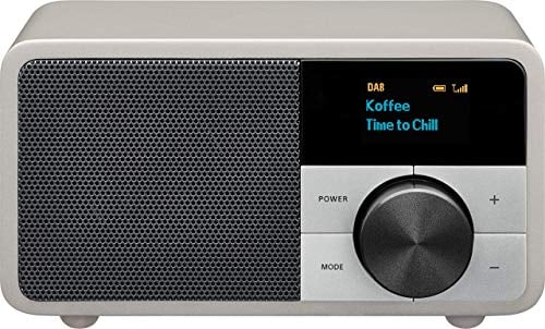 Sangean Genuine Mini Dab+DDR-7 S, Glacier Silver