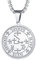 FaithHeart 55+5cm Verlängerung Silber Halskette mit Anhänger mit Siegel Der Sieben Erzengel Herren Schmuck als Vatertag/Geburtstag für Papa/Sohn/Freund