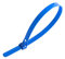 Gocableties 100 Pack of 250mm x 7.6mm Reusable Cable Ties, Heavy Duty Blue Releasable Cable Ties, 10 Premium Tie Wraps, Strong Nylon Zip Ties