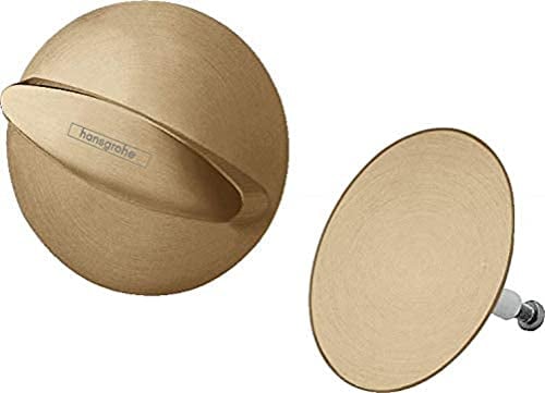 hansgrohe Exafill S - Wanneneinlauf Fertigset, für die Montage wird ein passender Grundkörper benötigt, Brushed Bronze, 58185140