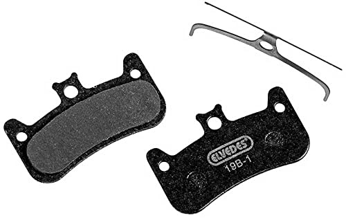 ELVEDES Formula CURA 4 Bremsbeläge für Cycle/MTB/E-Bike/Mountainbike/Straße, Erwachsene, Unisex, Blau, Standard