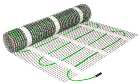 Elektrische Fußbodenheizung HoWaTech Power für Renovierung TWIN Heizmatte 200 W/m², Heizfläche:4.00m²