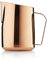 Barista & Co Stainless Steel Milk Jug - Portable Dial Milk Frothing Jug for Coffee Machine with Internal Measuring Marks - Gold 600ml Milk Frothing Pitcher for Coffee Art Making, as Latte, Cappuccino
