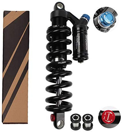 TOMYEUS VPPV 190/210/240mm Mountainbike Hintere Stoßdämpfer Frühling MTB Downhill Rennrad Hydraulik 550lbs Einstellbar Absorber Dämpfer (Size : 190mm)