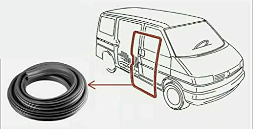 Schiebetür Dichtung Kompatibel mit V.W. T4 Transporter KASTEN 1990-2003 Schiebetürdichtung Gummidichtung 9015284782 (NICHT für BUS/Multivan!)
