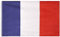 MUWO Flagge Nations Together 90 x 150 cm Nationalmanschaften, doppelseitige Gartenflagge, wetterfeste Fanflagge, Fußballflagge Polyester Länderfagge Deutschland mit Ösen (Frankreich)