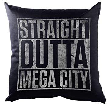 Urban Backwoods Straight Outta Mega City Kissen Dekokissen