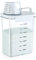 Tokokimo Distributeur de Lessive étanche à l'air de 1800 ml avec Gobelet Doseur, Rangement Lessive Multi-usages, Convient Pour la Poudre à Lessive, La Lessive, Les céréales, 1 pièce, blanc