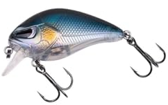 ZECK Wobbler/Kleiner Crankbait für Barsch, Forelle & Döbel - Danny 2.0 | 4,5 cm | 0,5 m F - Baitfish
