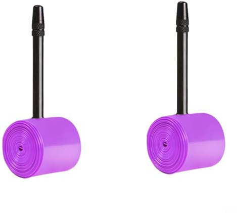 SMZhomeone Fahrradschlauch, ultraleicht, 700 C, Kies, Fahrradschlauch, TPU-Rennradreifen, 700 C, 35–50 C, für Rennräder 35C-45C, 35C, 38C, 37C und 700C X32C, 700X47C, 700X50C, 700X48C (2 Stück FV 45)