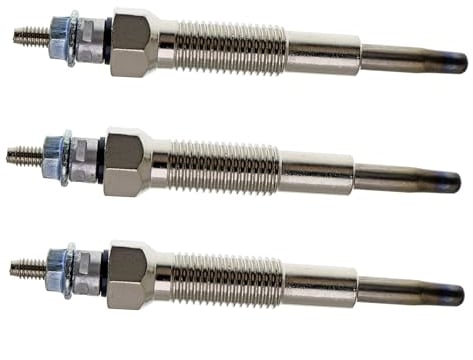 Glühkerze SBA185366092 SBA185366040 für Ford Traktor 1100, 1110, 1120, 1200, 1210, 1215, 1220, 1300, 1320, 1510, 1530, 1620, 1620, 3 Stück 30 17 cm. 10 1715 1720 1725 1910 1925 1990 2110 3412