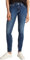 Calvin Klein Damen Jeans Hose Mid Rise Skinny Fit, Blau (Denim Dark), 30W/28L