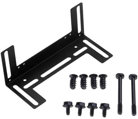 Zdprkqzvz User Friendly Fan Mount Rack Bracket For 8cm/9cm/12cm Fan Metal Mounting Hardware For PC Cooling Fan Easy Setups