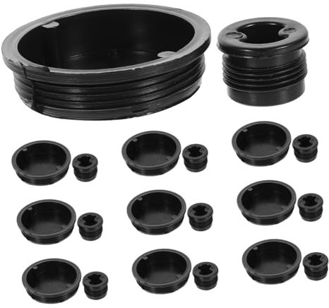 Mobestech 20stücke Kunststoff Fassdeckel Für Gallonenfässer Ersatz-dosenverschlüsse Spundverschlüsse Für Fässer Dosenzubehör Fassstopfen Installieren Verwenden