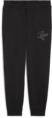 PUMA Damen Strickhose ESS Script Sweatpants FL Cl