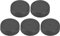 Mount SLR Camera Lens Rear Cap Protective Cover with 5PCS Plastic Rear Cap Protective Cover Fits for Pentax PK Mount SLR Camera Lens