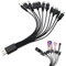 10 In 1 Universal Charging Cable,10-In-1 Universal Charging Cable,Charging Cables for Multiple Devices,Multiple Charger Cable,Universal Phone Charger Compatible with Samsung,Huawei,Sony,Nokia,Psp