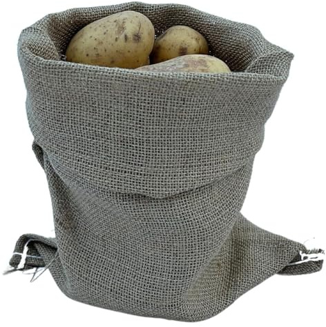 Bramley & Sage 30cm x 45cm 8.9oz Hessian Storage Sack (Various Quantities) (5)