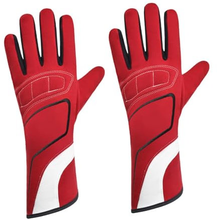 rockible Karthandschuhe für Herren mit Dämpfung für Radfahren und Motorrad - Winterhandschuhe für Outdoor-Aktivitäten