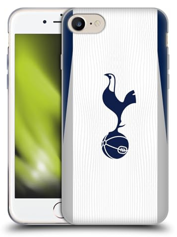 Head Case Designs Officially Licensed Tottenham Hotspur F.C. Home 2025/26 Badge Kit Gel Case [Military Grade] Compatible with Apple iPhone 7/8 / SE 2020 & 2022 and Compatible with MagSafe