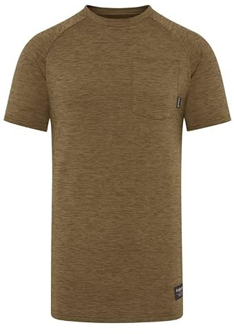 Trakker Techpro T-Shirt | Carp Fishing T-Shirt | Breathable Moisture Wicking Fabric | Crease Resistant and Quick Drying | 4 Way Stretch for Free Movement When Casting