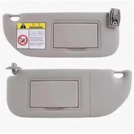 Sonnenblenden Innen Sonnenblende Mit Spiegel Front Visier Montage Für Citroen C2 Für C3 Für Für Elysee 2014-2017 Hitzeschutz Plane(Left and Right)